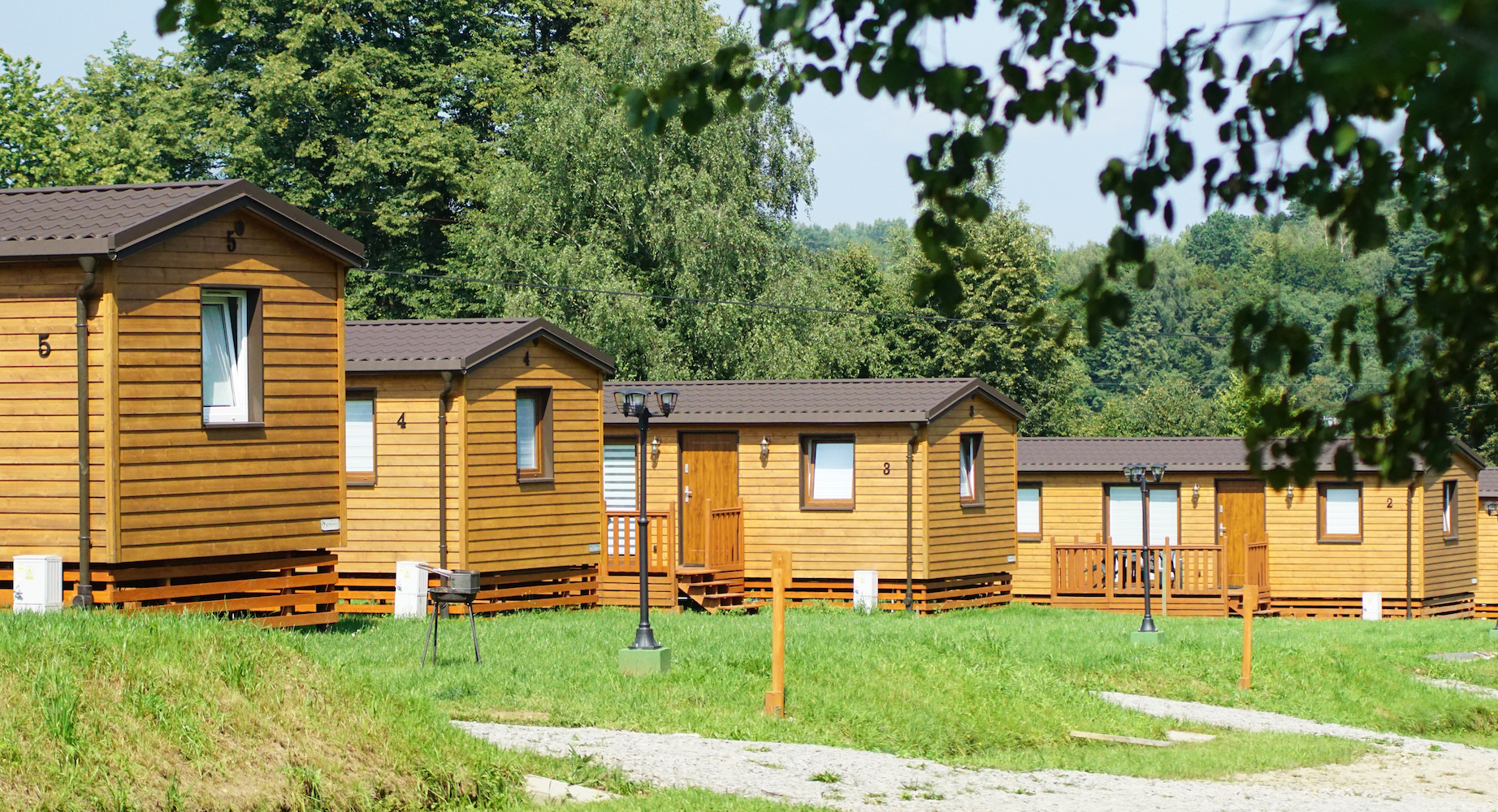 domeki solina bieszczady, Bieska Osada